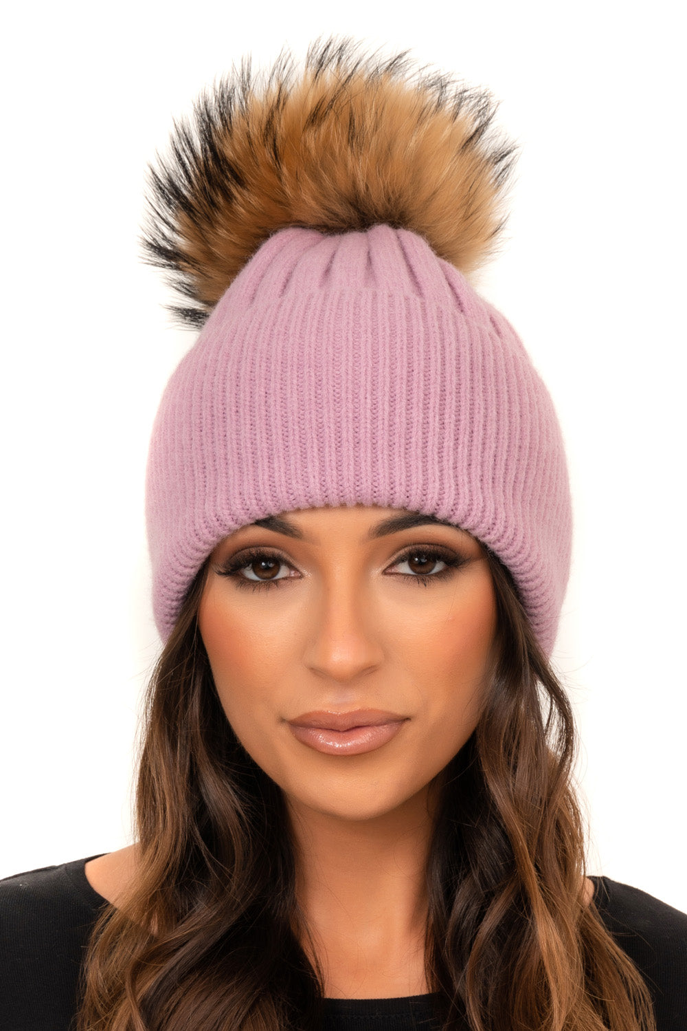 Pink sales wool hat